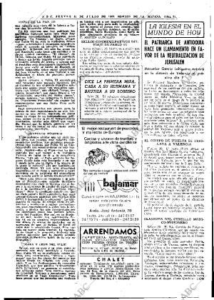 ABC MADRID 31-07-1969 página 21