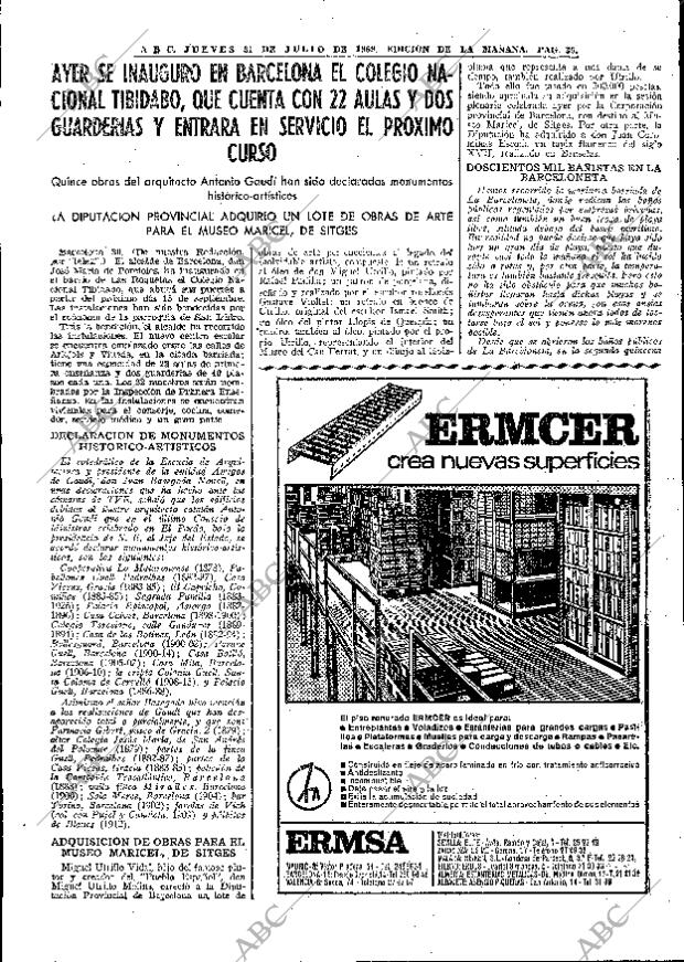 ABC MADRID 31-07-1969 página 35