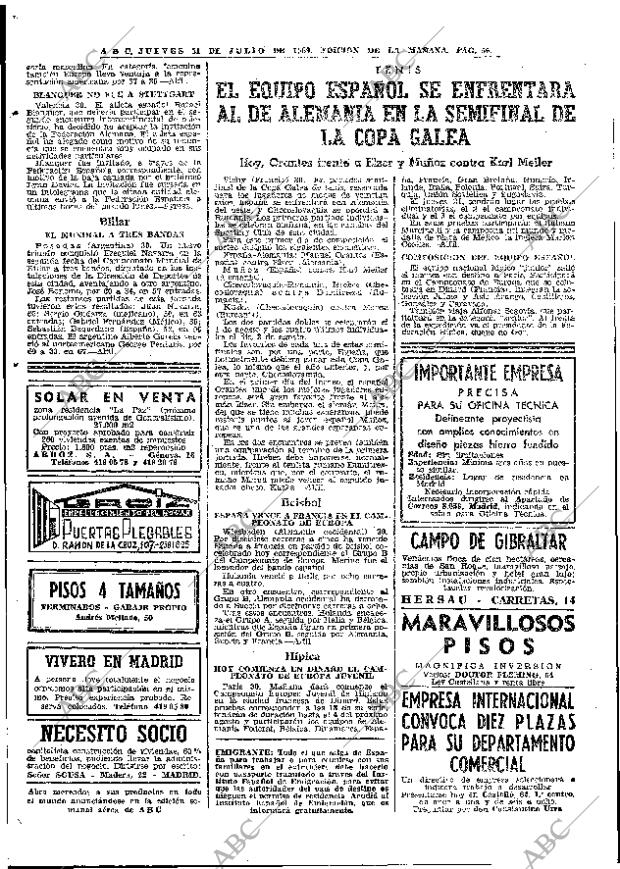 ABC MADRID 31-07-1969 página 56