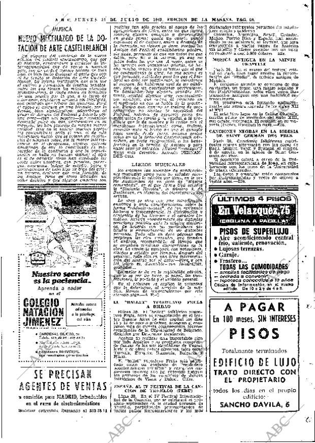 ABC MADRID 31-07-1969 página 59