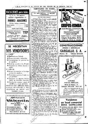 ABC MADRID 31-07-1969 página 65