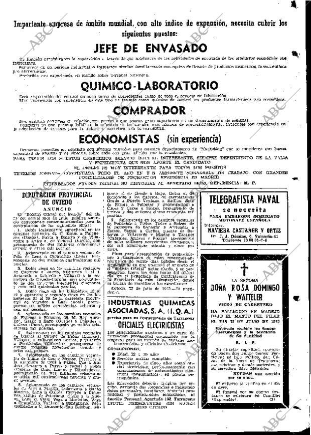 ABC MADRID 31-07-1969 página 83