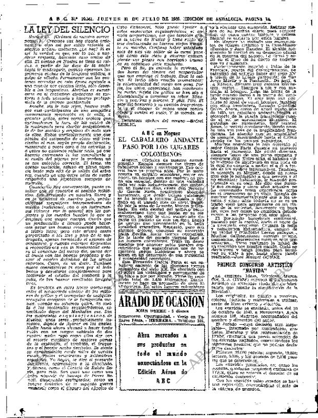 ABC SEVILLA 31-07-1969 página 34