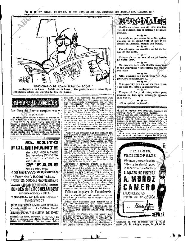 ABC SEVILLA 31-07-1969 página 39