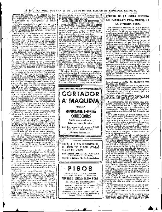 ABC SEVILLA 31-07-1969 página 43