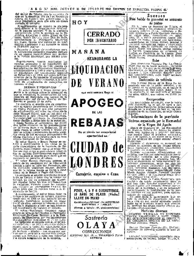 ABC SEVILLA 31-07-1969 página 45