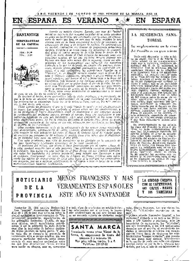 ABC MADRID 01-08-1969 página 24