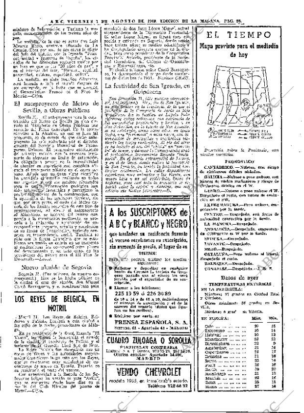 ABC MADRID 01-08-1969 página 28