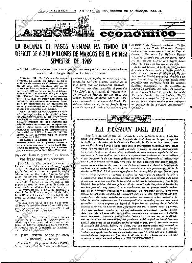 ABC MADRID 01-08-1969 página 41