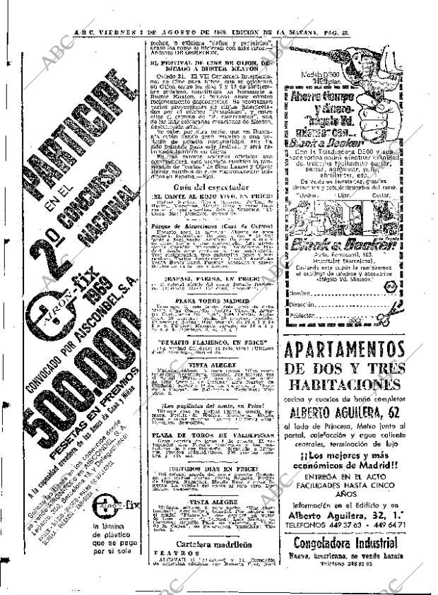 ABC MADRID 01-08-1969 página 52