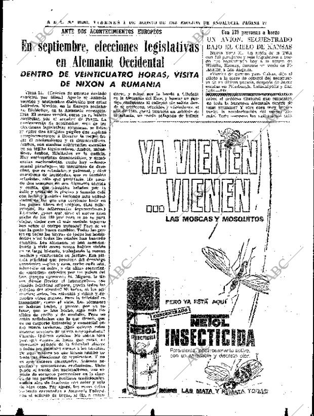 ABC SEVILLA 01-08-1969 página 27