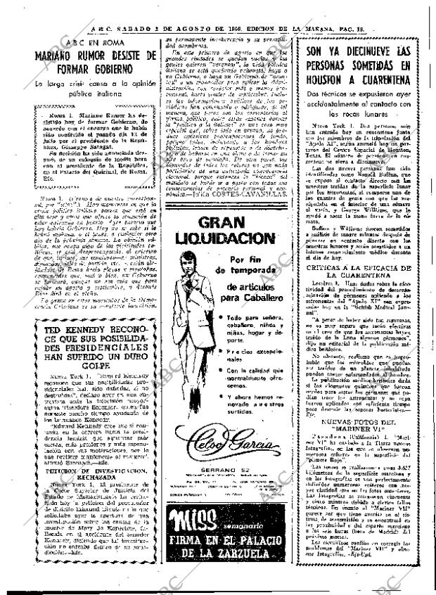 ABC MADRID 02-08-1969 página 19