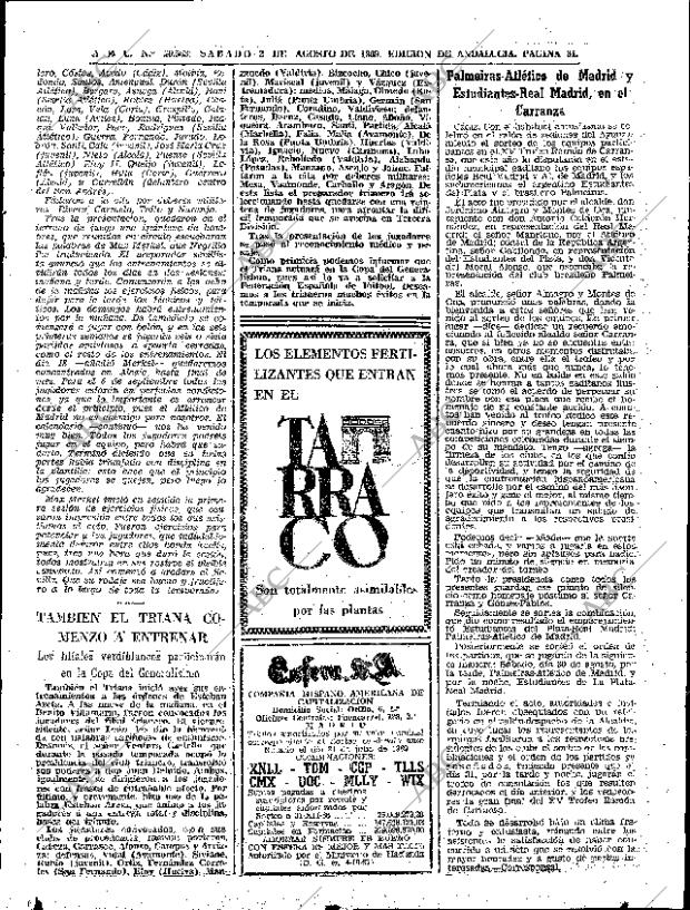 ABC SEVILLA 02-08-1969 página 81