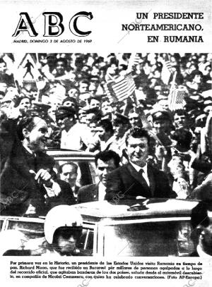 ABC MADRID 03-08-1969 página 1