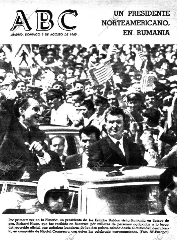 ABC MADRID 03-08-1969 página 1