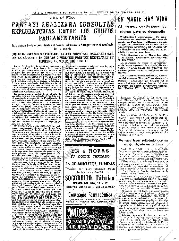 ABC MADRID 03-08-1969 página 21