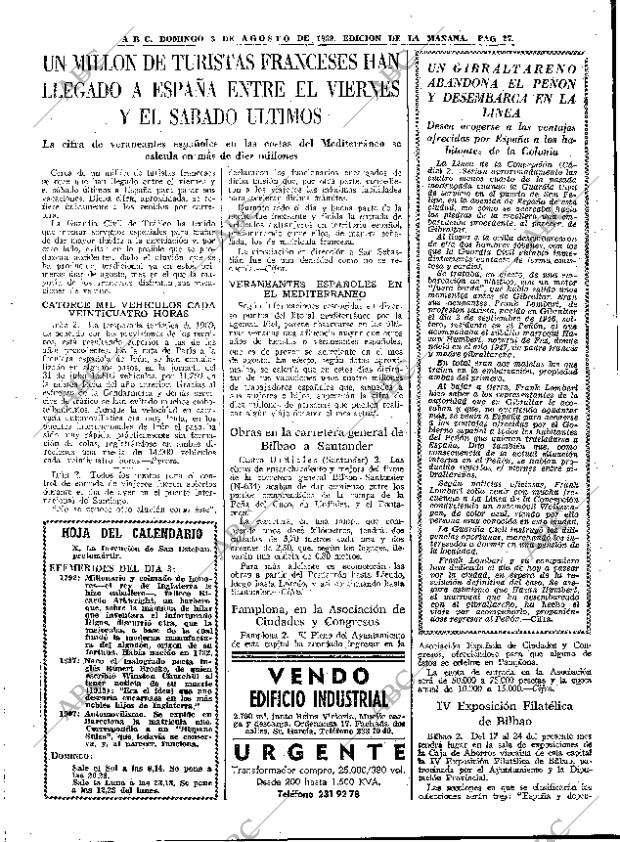 ABC MADRID 03-08-1969 página 27