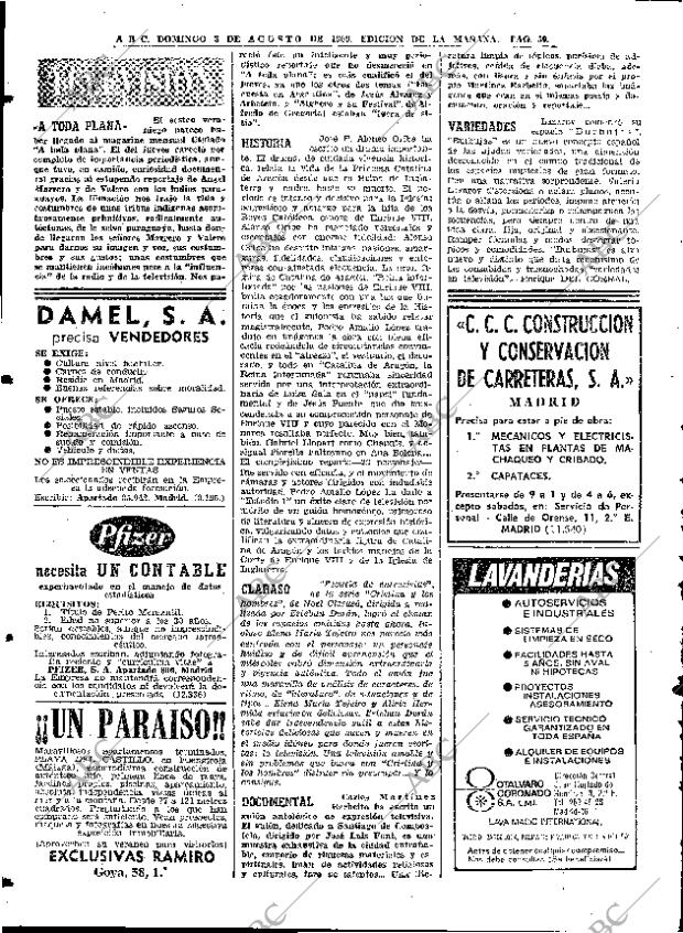 ABC MADRID 03-08-1969 página 50