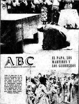 ABC SEVILLA 03-08-1969 página 1
