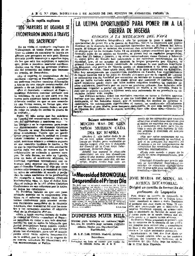 ABC SEVILLA 03-08-1969 página 19
