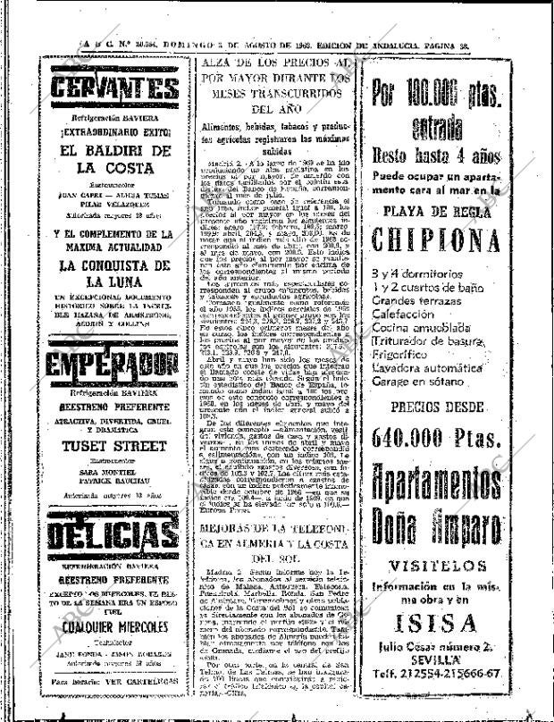 ABC SEVILLA 03-08-1969 página 38