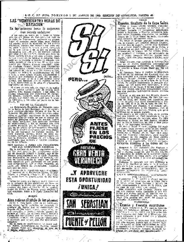 ABC SEVILLA 03-08-1969 página 49