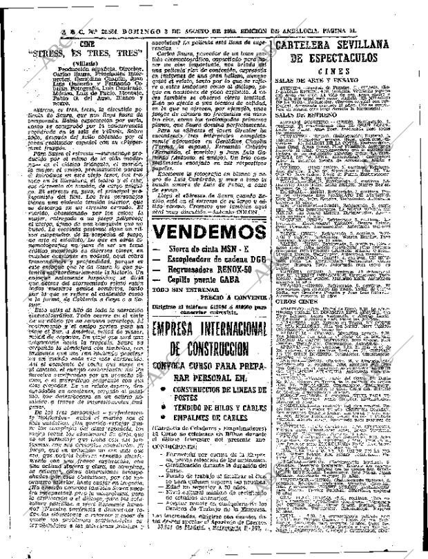 ABC SEVILLA 03-08-1969 página 51