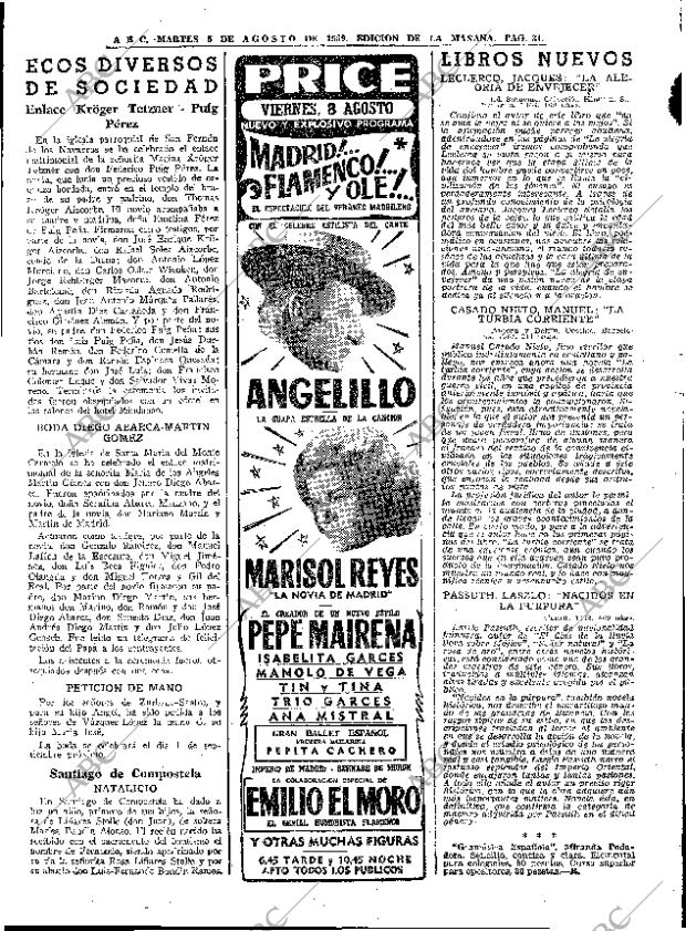 ABC MADRID 05-08-1969 página 32