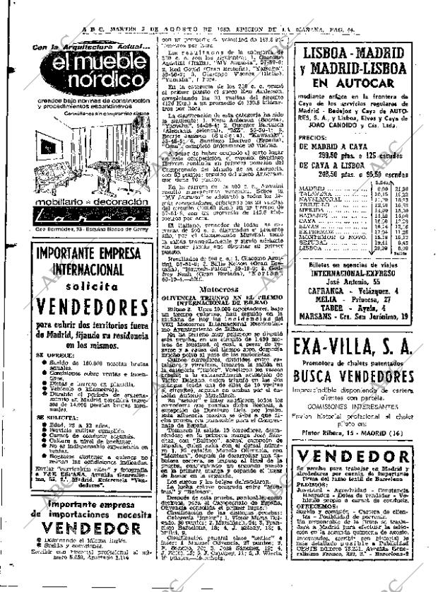 ABC MADRID 05-08-1969 página 42