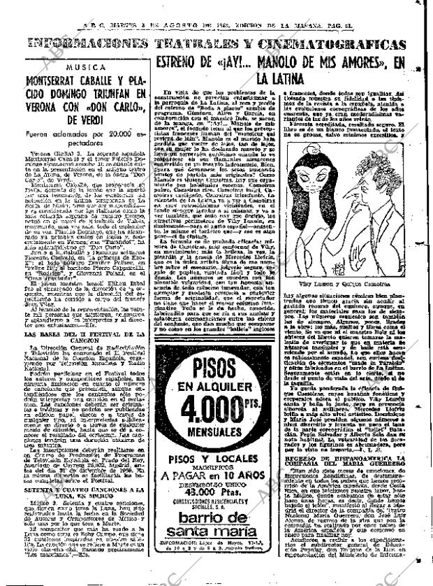 ABC MADRID 05-08-1969 página 49