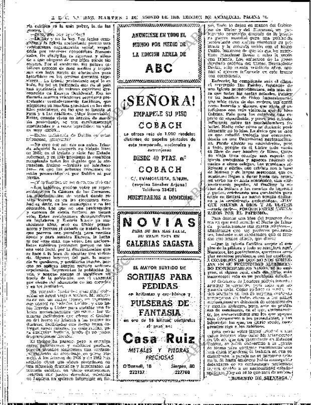 ABC SEVILLA 05-08-1969 página 16