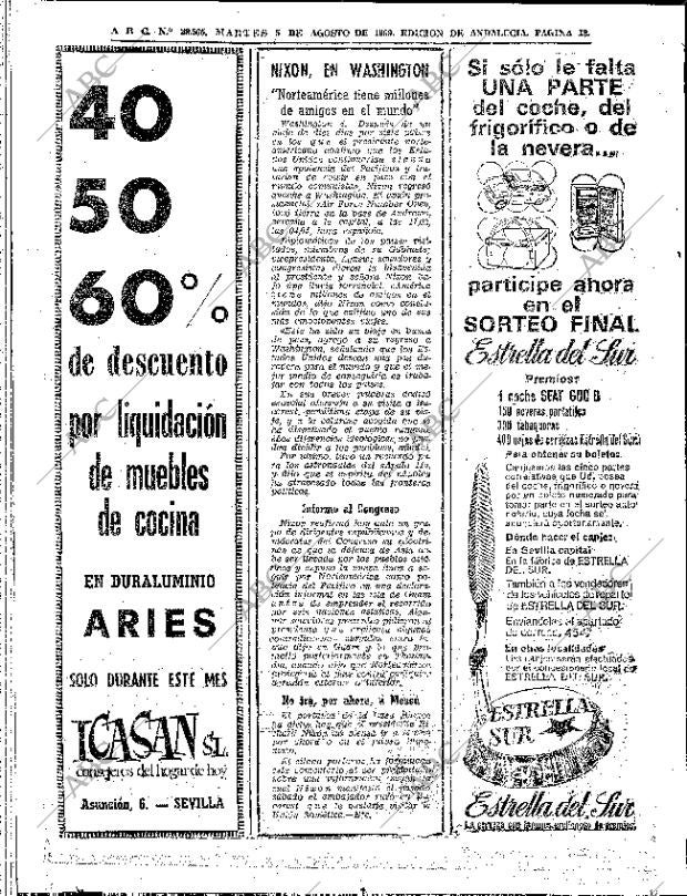ABC SEVILLA 05-08-1969 página 18