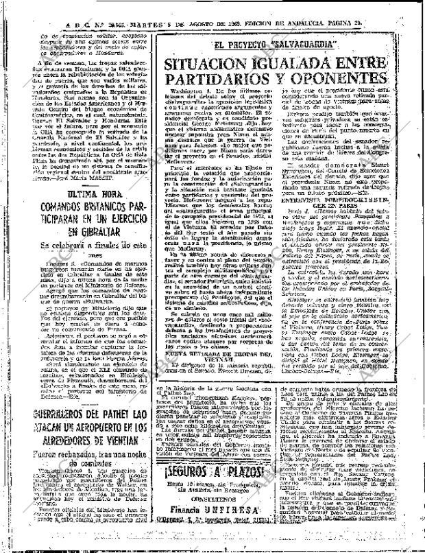 ABC SEVILLA 05-08-1969 página 20