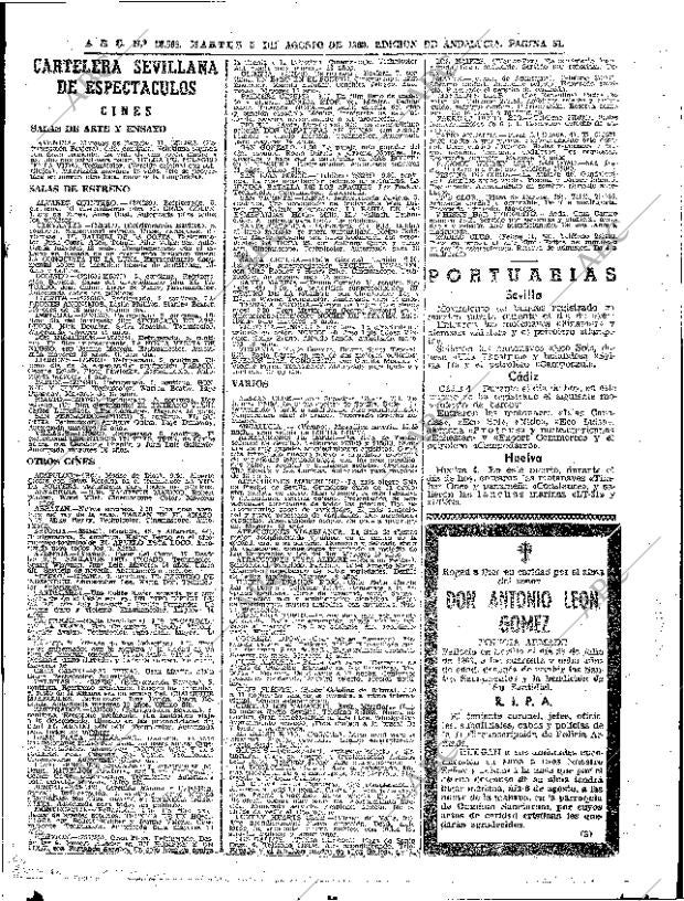 ABC SEVILLA 05-08-1969 página 51