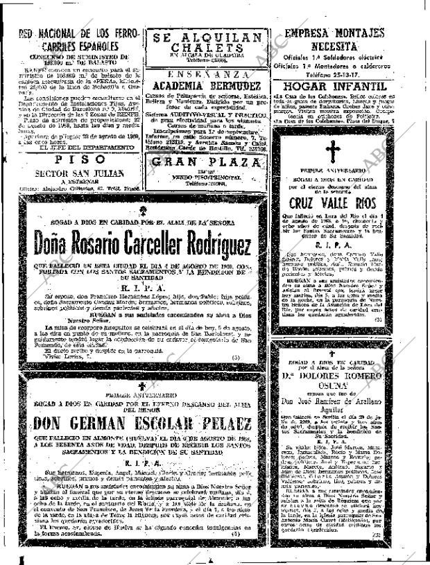 ABC SEVILLA 05-08-1969 página 61