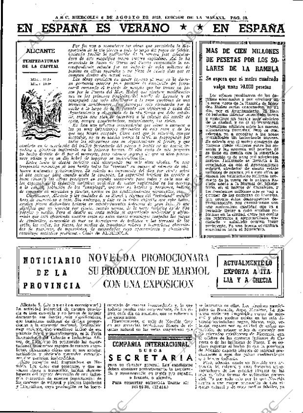 ABC MADRID 06-08-1969 página 30