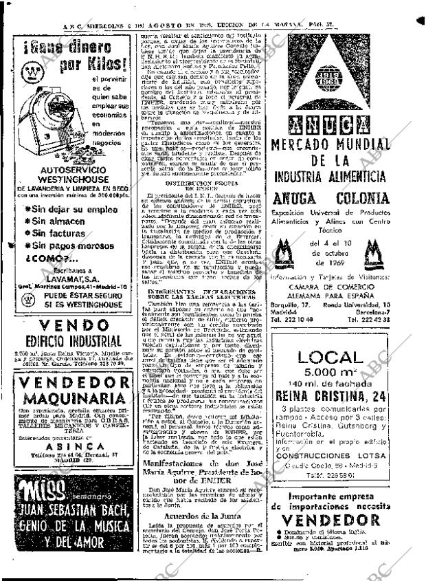 ABC MADRID 06-08-1969 página 52