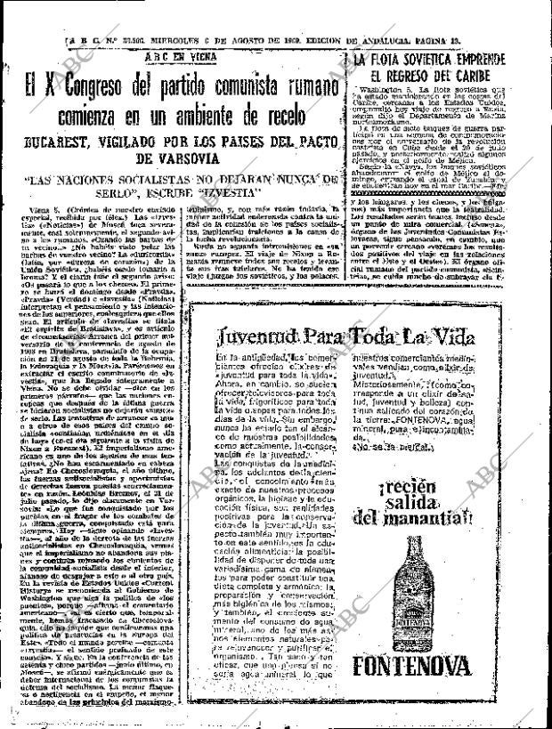 ABC SEVILLA 06-08-1969 página 19