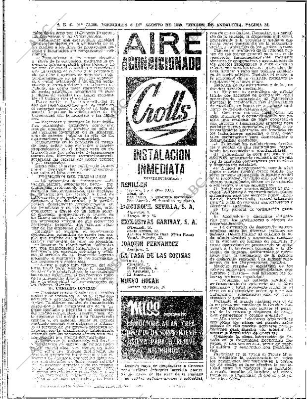 ABC SEVILLA 06-08-1969 página 24