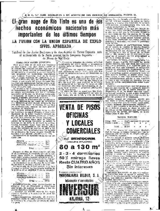 ABC SEVILLA 06-08-1969 página 31
