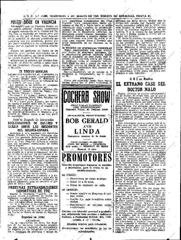 ABC SEVILLA 06-08-1969 página 43