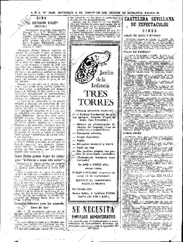 ABC SEVILLA 06-08-1969 página 45
