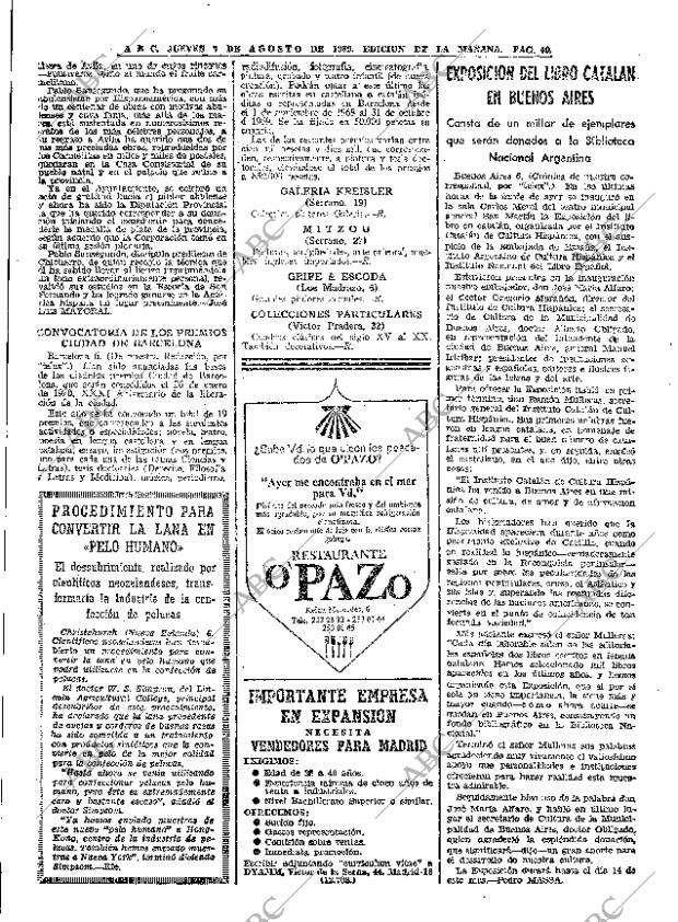 ABC MADRID 07-08-1969 página 40