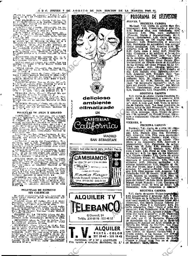 ABC MADRID 07-08-1969 página 61