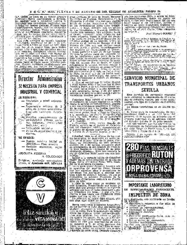 ABC SEVILLA 07-08-1969 página 28