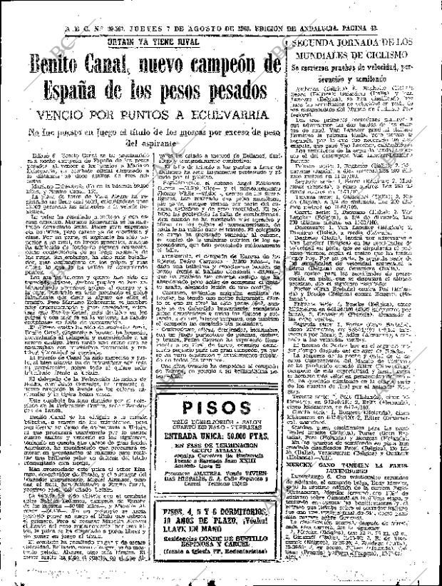 ABC SEVILLA 07-08-1969 página 43