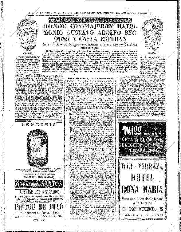 ABC SEVILLA 08-08-1969 página 22