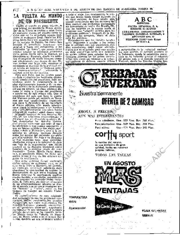 ABC SEVILLA 08-08-1969 página 23