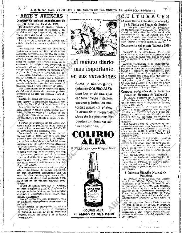 ABC SEVILLA 08-08-1969 página 26