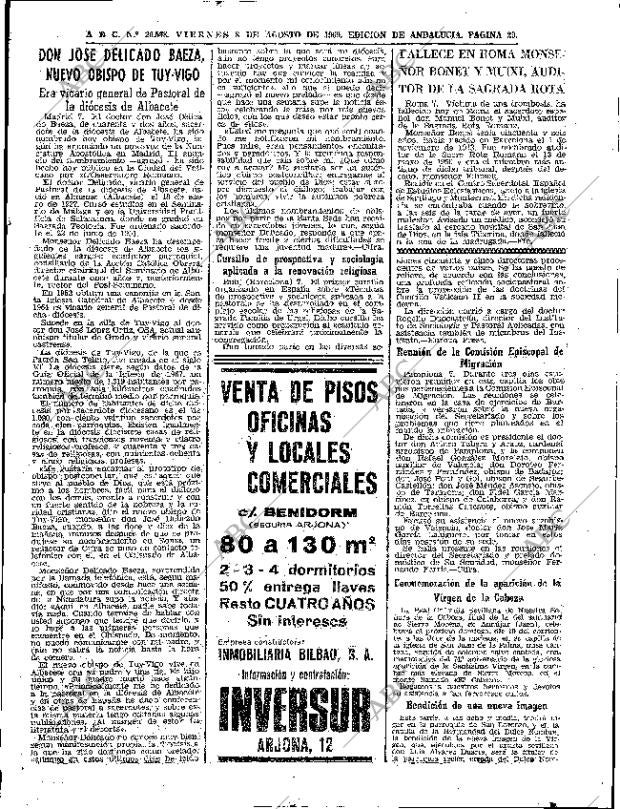 ABC SEVILLA 08-08-1969 página 29